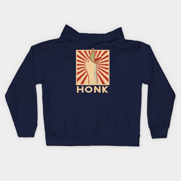 HONK Kids Hoodie by Eilex Design